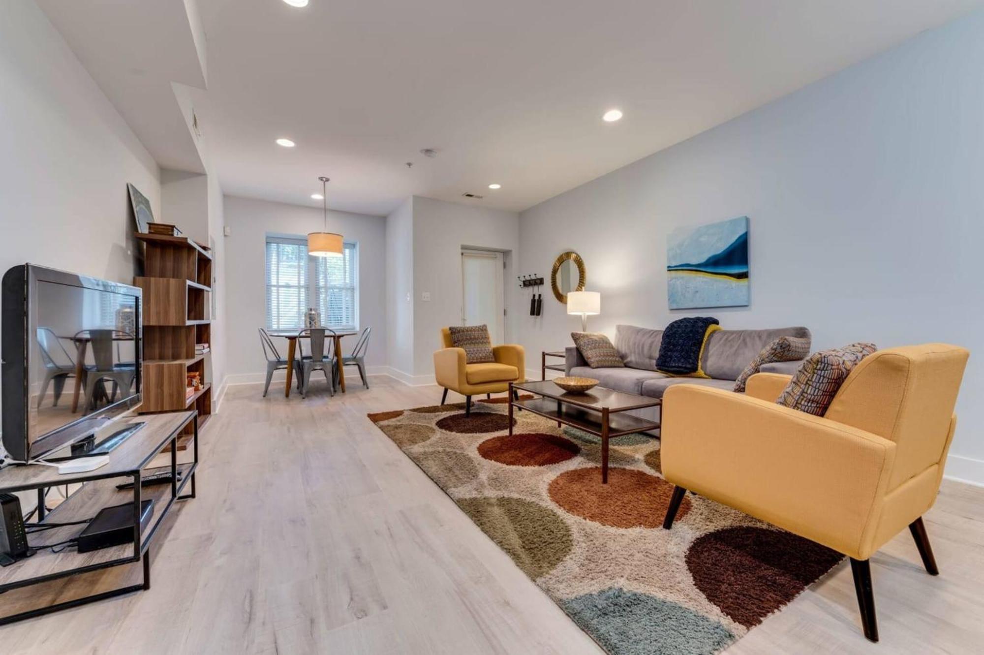 Luxe 2Bd2Ba Townhouse In Hip Area - Near Metro Apartment Washington Ngoại thất bức ảnh